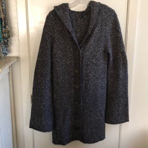 PrAna long gray sweater